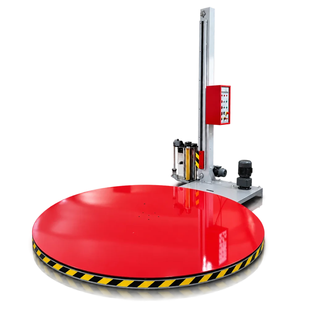 Large Turntable Pallet Stretch Wrapping Machine – Hürteknik