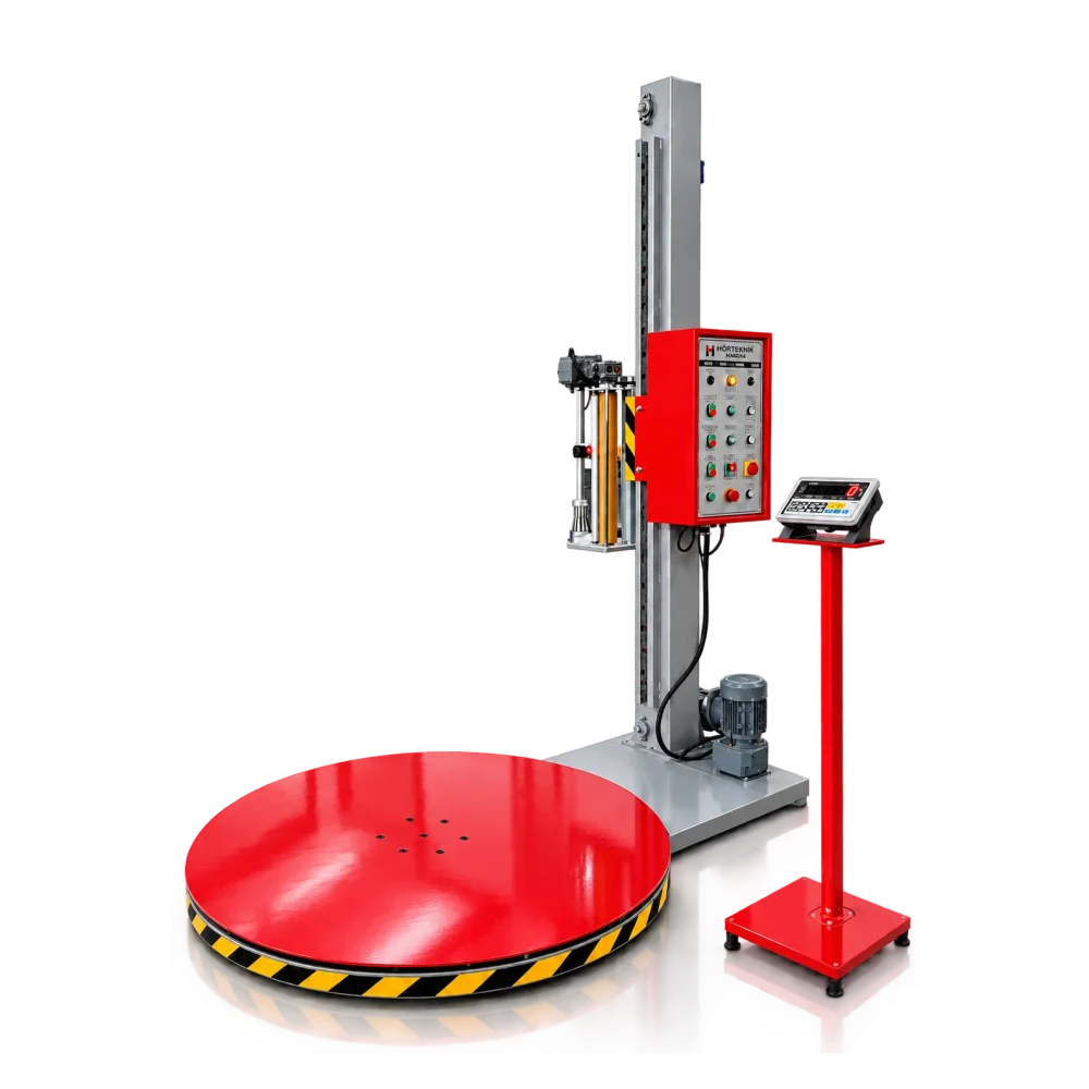 Scale Turntable Pallet Stretch Wrapping Machine – Hürteknik