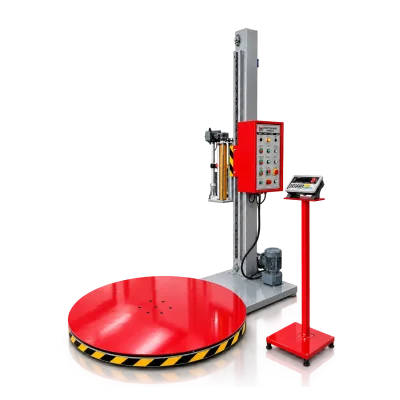 Terazili Tablalı Palet Streç Sarma Makinesi – Hürteknik