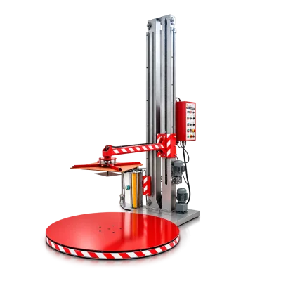 Üstten Baskılı Palet Streç Sarma Makinesi – Hürteknik Makina